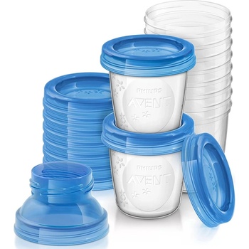 Philips Avent Комплект контейнери Philips Avent - VIA (SCF618/10)