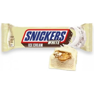 Snickers Сладолед Snickers white бар 40.8гр. /44.6 мл