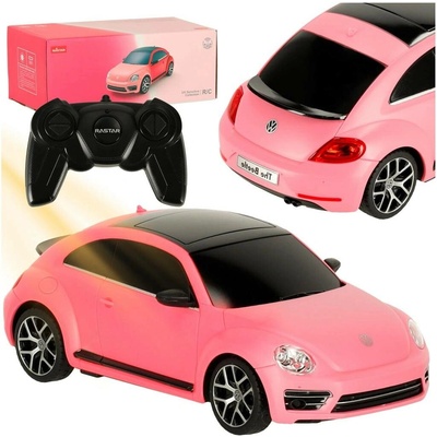 Rastar 76200 Volkswagen Brouk na dálkové ovládání růžový 1:24