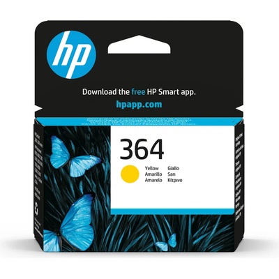 HP Мастило HP 364, CB320EE, Yellow (CB320EE#BA1)