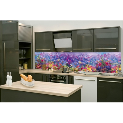 DIMEX ART Фототапет за кухня - цветна флорална картина 260 x 60 см