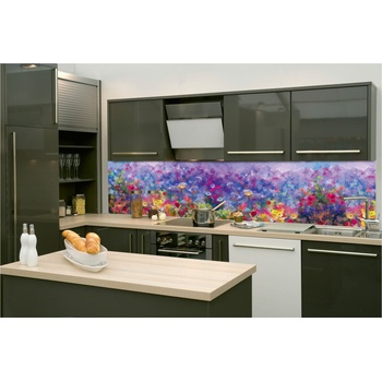 DIMEX ART s. r. o Фототапет за кухня - цветна флорална картина 260 x 60 см