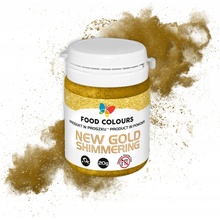 Food Colours Jedlá prachová perleťová farba Old Gold Antická zlatá 20 g