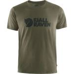 Fjällräven Мъжка тениска Fjällräven Fjällräven Logo T-shirt - Dark Olive (016-6755-0112)