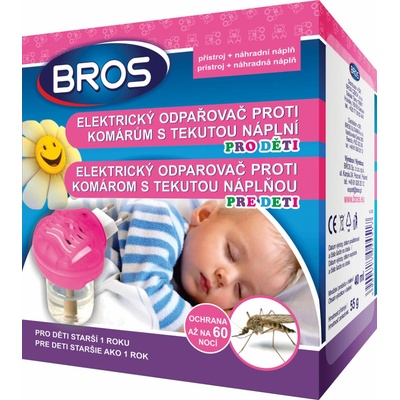 Bros Proti komárom pre deti náhradná náplň 40 ml