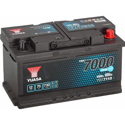 Yuasa YBX7000 12V 75Ah 730A YBX7110