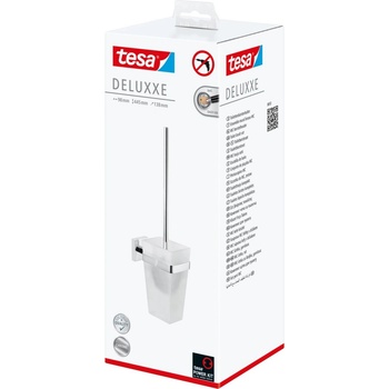 Tesa WC štětka Deluxxe chrom