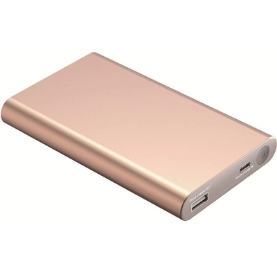 DEVIA King Kong QC2.0 Power Bank 8000 mAh - външна батерия за бързо зареждане (Quick Charge 2.0) за мобилни устройства (златист)