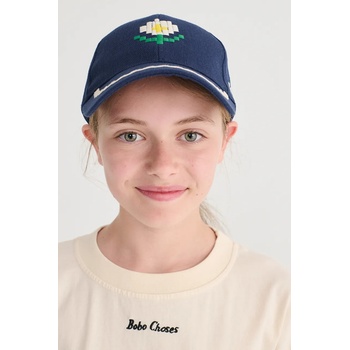 Bobo Choses Детска памучна шапка с козирка Bobo Choses Pixel Daisy (126AI015)
