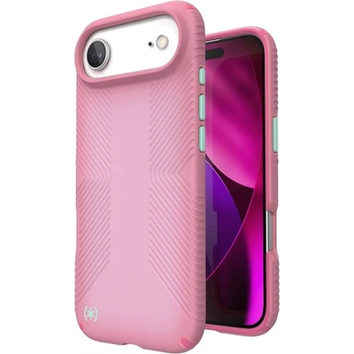 Speck Калъф Speck - Presidio Lux grip, iPhone Air, MagSafe, Ibis Pink (151015-3271)