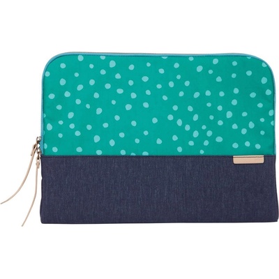 STM Дизайнерски ударо и водоустойчив калъф за MacBook Pro 16, MacBook Pro 15 и лаптопи до 16 инча - STM Grace Sleeve (син-зелен) (stm-114-106P-47)