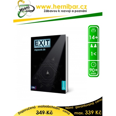 Albi Kniha Exit: Zápisník 29
