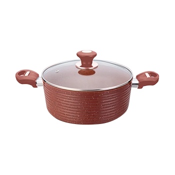 Eco ЕКО-Тенджера 28 см с керамично мраморно покритие Керамида hx-С7pc28lb (018484)