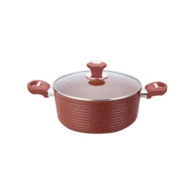 Eco ЕКО-Тенджера 28 см с керамично мраморно покритие Керамида hx-С7pc28lb (018484)