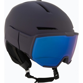 Salomon Ски каска Salomon Osmo Pro Sigma Photo nightshade/sky blue