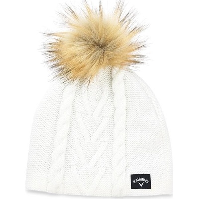 Callaway Pom Pom beanie dámská zimní čepice cream