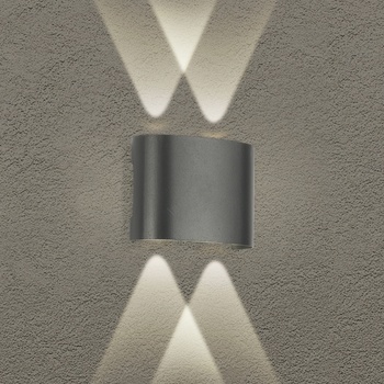 Brilagi - LED Външно стенно осветително тяло FLAREBOX LED/4W/230V антрацит IP65 (BG2256)