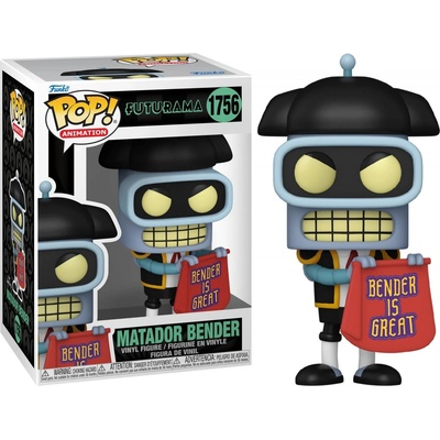 Funko Pop! 1756 Futurama Matador Bender – Zboží Dáma