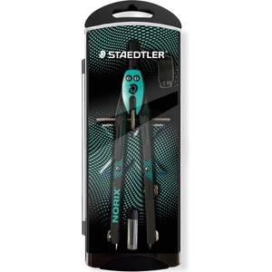 STAEDTLER Пергел Staedtler Norix, в кутия, ЗЕЛЕН (35084-А-ЗЕЛЕН)