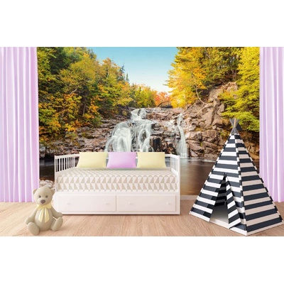 DIMEX ART Самозалепваща се флизелинова фототапета водопадът мери ан, канада 375 x 250 см