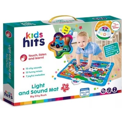 KIDS HITS Пътека за игра със звук и светлини - Градски шум (kh04/004)