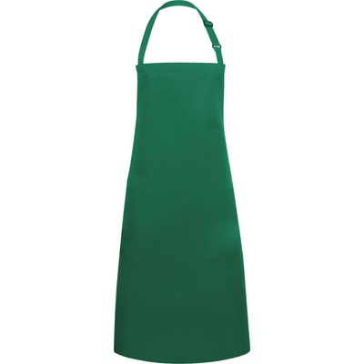 G.Gastro Karlowsky Voděodpudivá zástěra s laclem Basic s přezkou lesní zelená D14514798