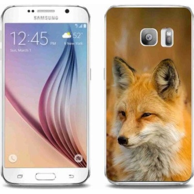 Pouzdro mmCase Gelové Samsung Galaxy S6 Edge - liška