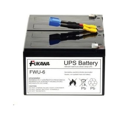 FUKAWA FWU-6 12V 12Ah Faston 250 životnost 3-5let