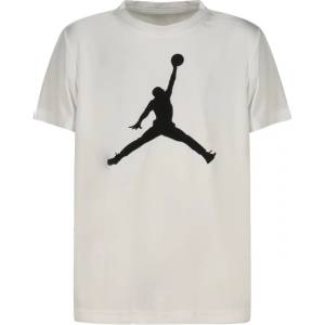 Nike Детска тениска с къс ръкав jordan, Размер 13-15a, Цвят Бяло (954293_bi001whi)
