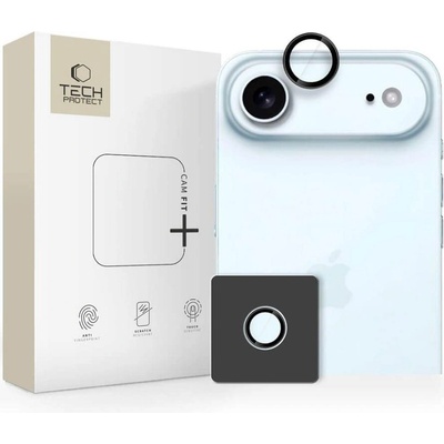 Tech-Protect Протектор за Камерата на iPhone Air, Tech-Protect CamRing Fit Glass, Прозрачен (5906302319183)