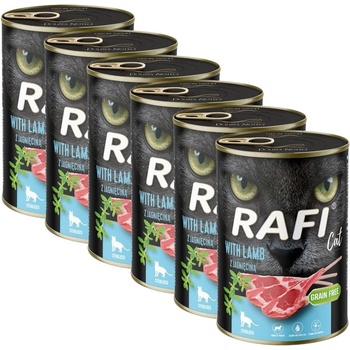 RAFI Cat Sterilised Paté with Lamb 6 x 400 g