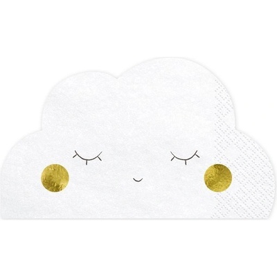 PartyDeco Парти Салфетки - Облаче