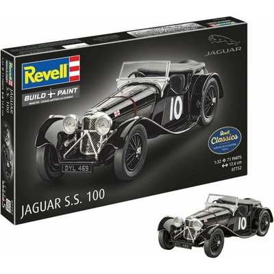 Revell Jaguar S.S. 100 stavebnice KIT 1:32