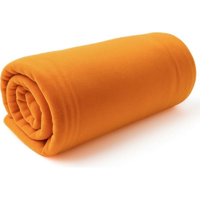 Jahu Deka fleece MyHouse UNI ORANŽOVÁ jednobarevná 150x200