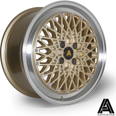 AUTOSTAR Minus 8x17 4x100 ET30 gold