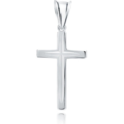 Lunica Stříbrný přívěsek křížek 0943