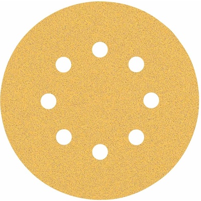 BOSCH Brúsny papier EXPERT C470 s 8 otvormi, 125 mm, zrnitosť 80, 50 ks 2608900910