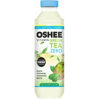 Oshee Vitamin Tea Zero čaj kaktus máta zelený čaj 555 ml