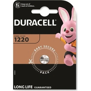 Image 1 of Duracell Бутонна батерия литиева duracell cr1220 3v 1pk блистер (dur-bl-cr1220)