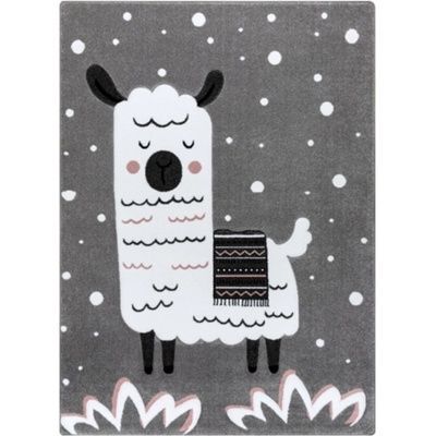 Ourbaby Llama rug grey 31978 0
