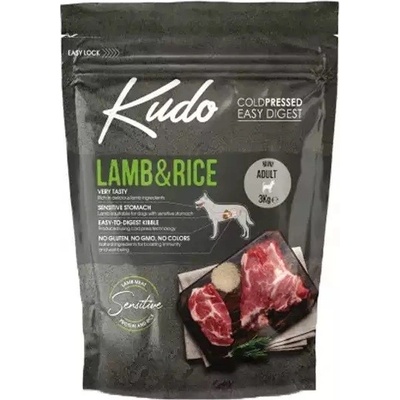 Kudo Dog LG Adult Mini Lamb & Rice 12 kg