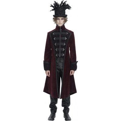 Devil Fashion kabát Wine