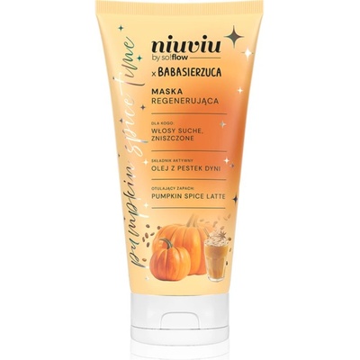 So!flow Pumpkin Time Regenerating Mask регенерираща маска за суха и изтощена коса 200ml