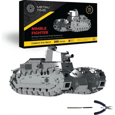 Metal Time Luxusná oceľová stavebnica Nimble Fighter