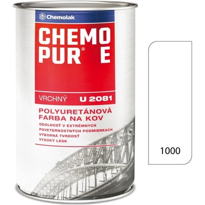 Chemolak CHEMOPUR E U2081 1000 bílá 4L
