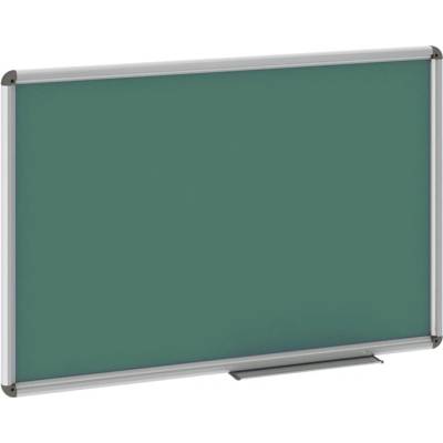 B2B Partner Magnetická zelená popisovací tabule pro popis křídou, 600 x 900 mm