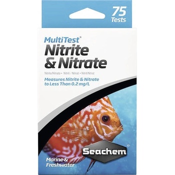 Seachem MultiTest Nitrite a Nitrate 75 ks