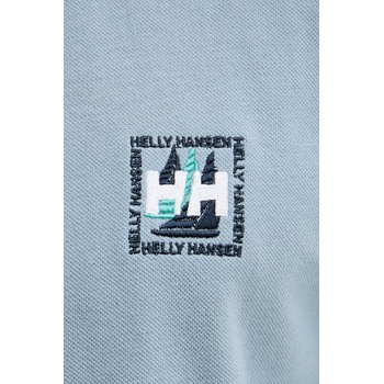 Helly Hansen тениска с яка мъжка памучна MESSINA (54540)