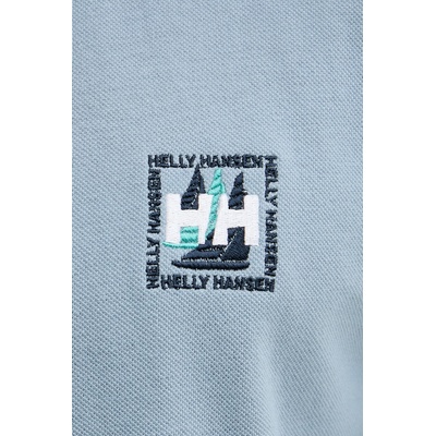 Helly Hansen тениска с яка мъжка памучна MESSINA (54540)