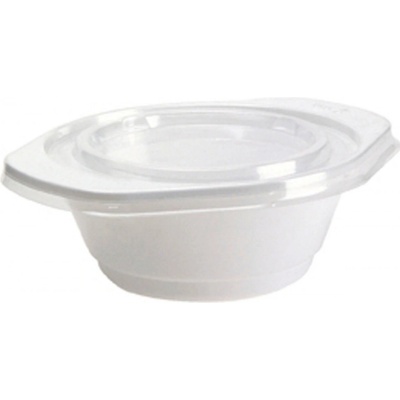 DUNI Polievková miska ps biela handles 275 ml